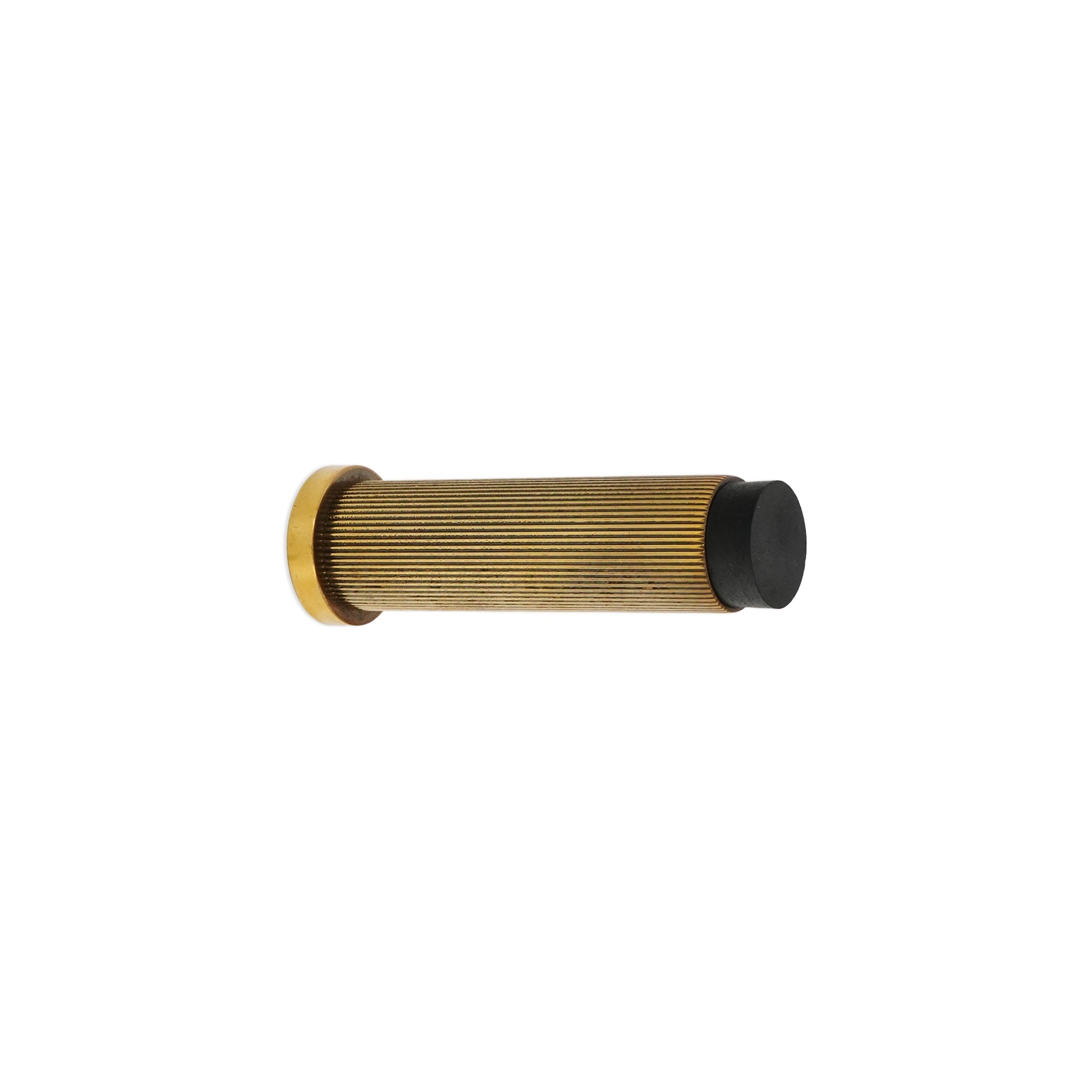 Connaught Linear Door Stopper Aged Brass - Door Furniture - Spira Brass - Yester Home