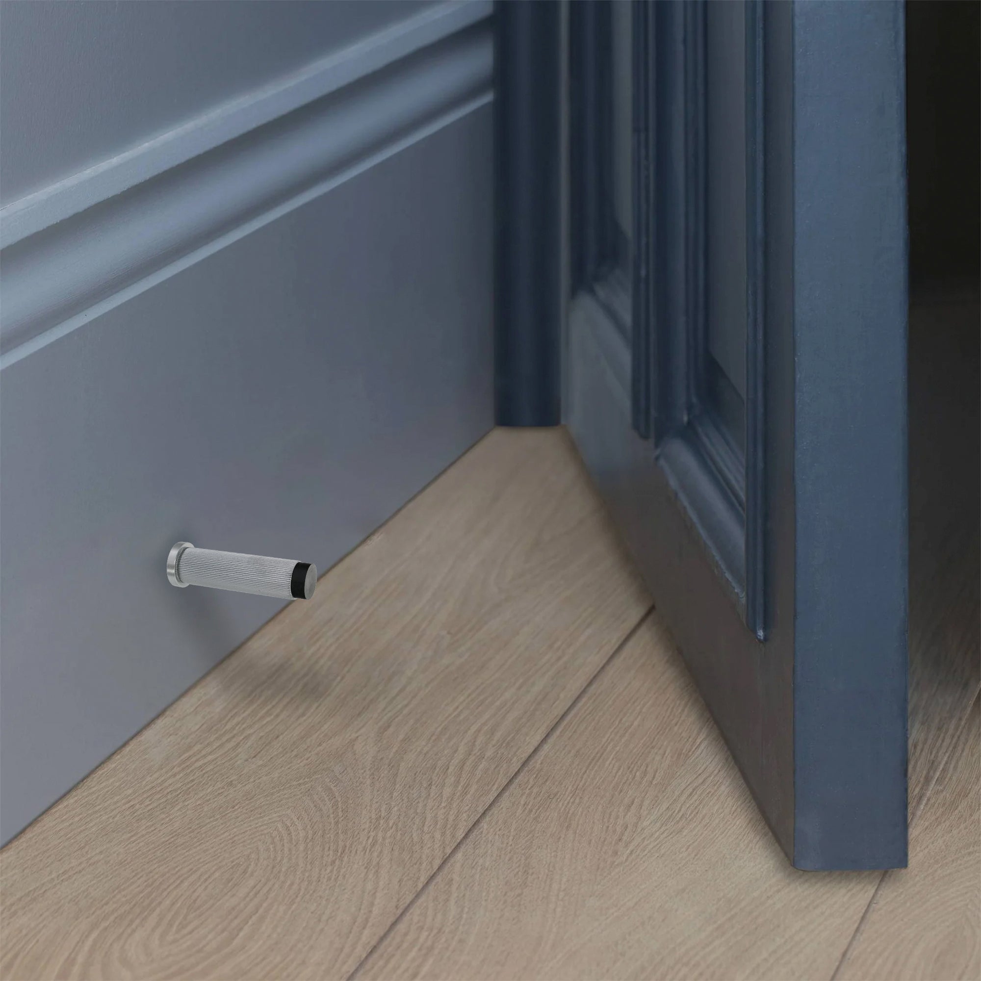 Connaught Linear Door Stopper Satin Chrome - Door Furniture - Spira Brass - Yester Home