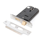 SS 5" Horizontal 3 Lever Sash Lock | From The Anvil - Horizontal Locks - From The Anvil - Yester Home