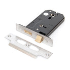 SS 5" Horizontal Bathroom Lock | From The Anvil - Bathroom Locks - From The Anvil - Yester Home