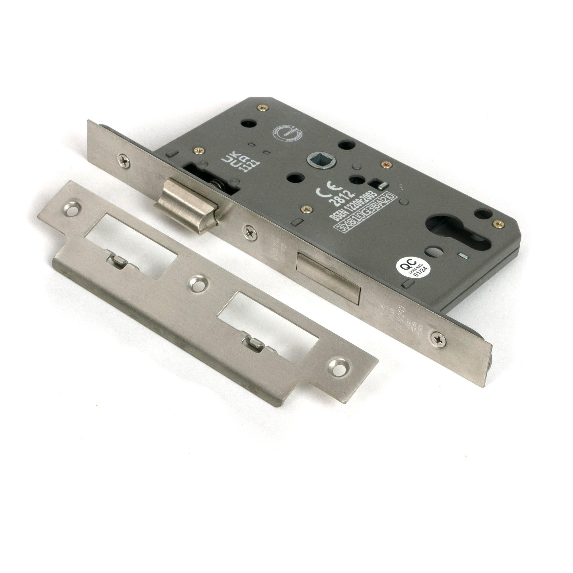 SS 60mm Backset 72mm Centre - Euro Sashlock | From The Anvil - Euro Locks - From The Anvil - Yester Home