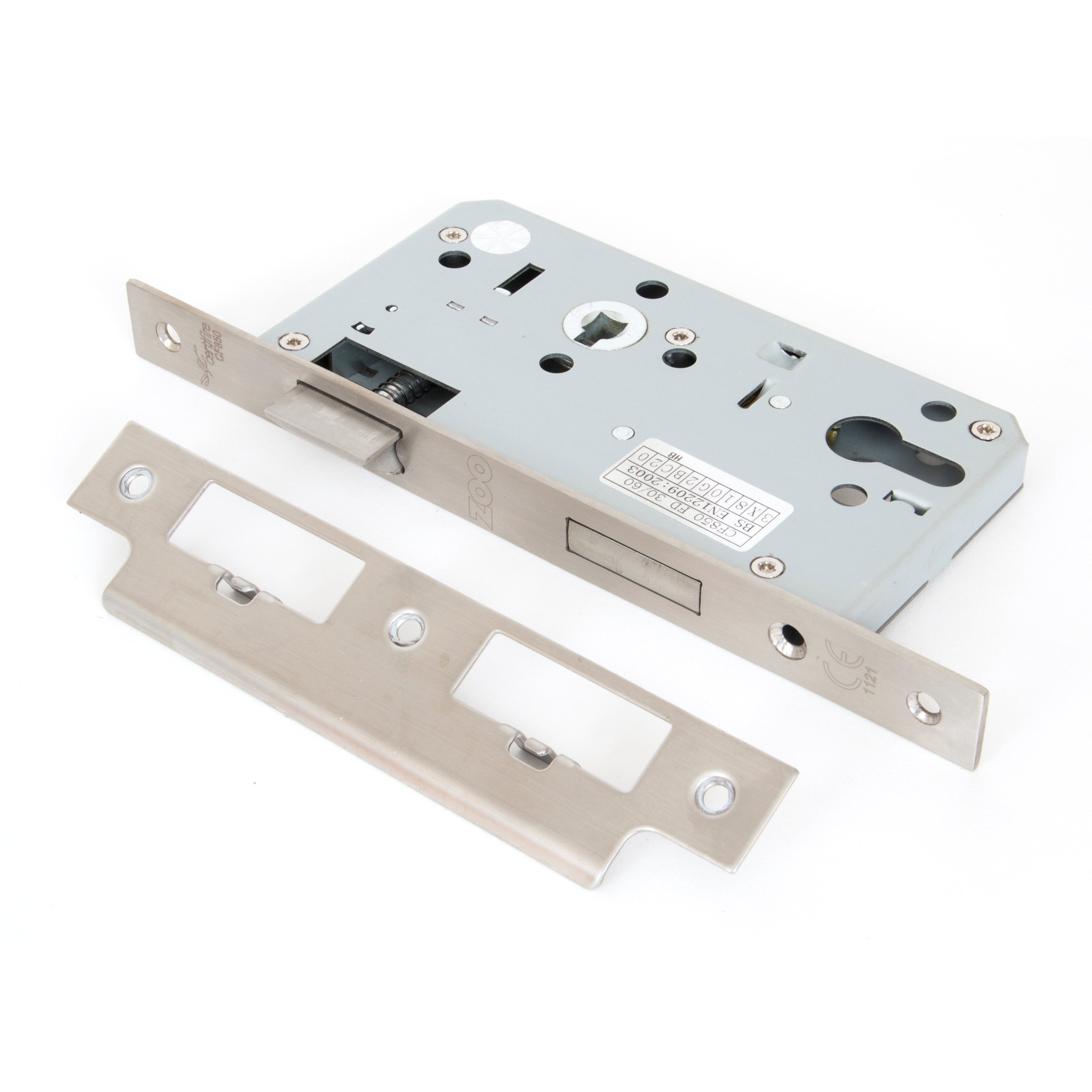 SS 60mm Backset 72mm Centre - Euro Sashlock | From The Anvil-Euro Locks-Yester Home