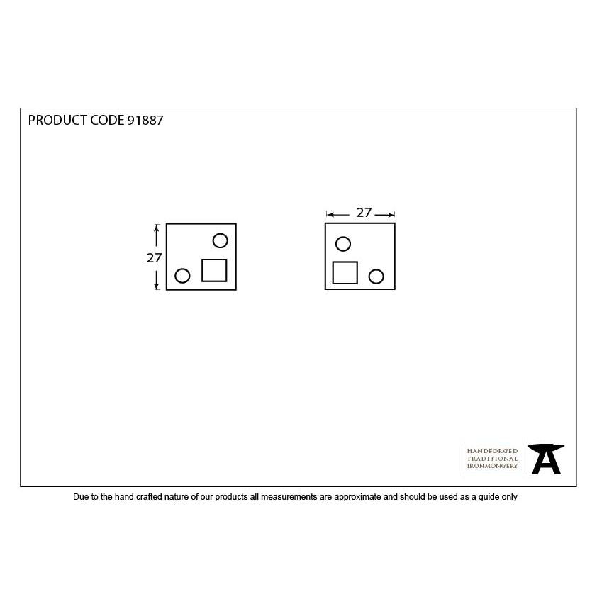 SS Corner Shoot Bolt Keeps (PR) | From The Anvil-Multi-Point Locks-Yester Home