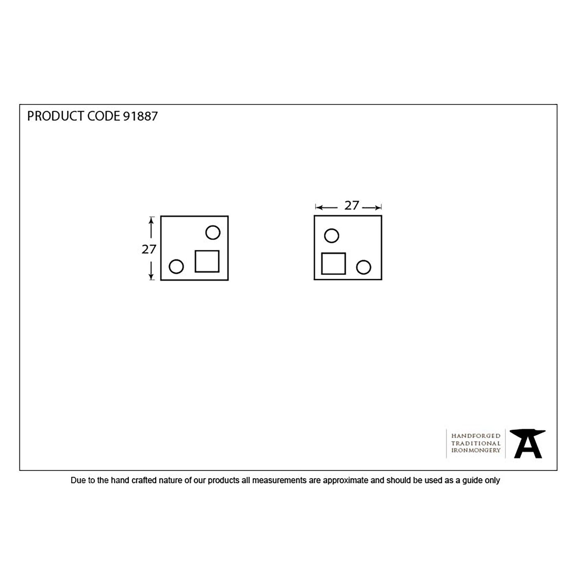 SS Corner Shoot Bolt Keeps (PR) | From The Anvil - Multi-Point Locks - From The Anvil - Yester Home