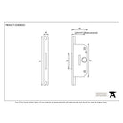SS Window Lock | From The Anvil-Window Locks-Yester Home