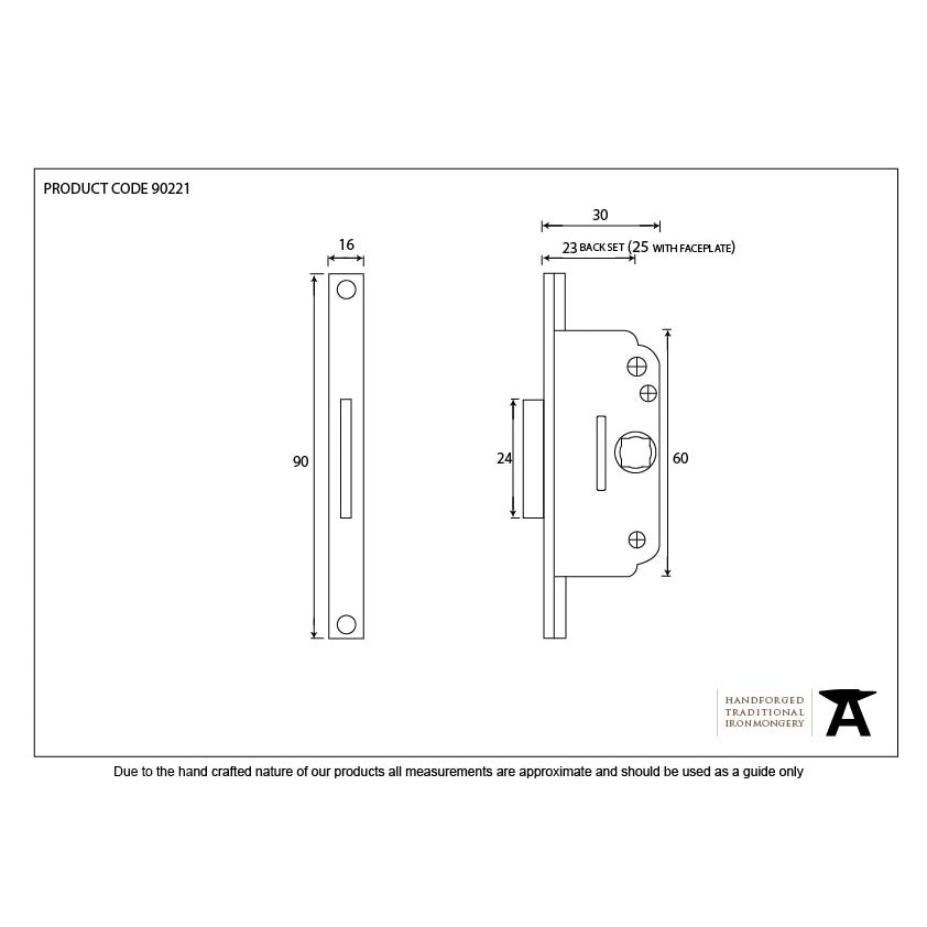 SS Window Lock | From The Anvil-Window Locks-Yester Home