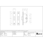 SS Window Lock | From The Anvil - Window Locks - From The Anvil - Yester Home