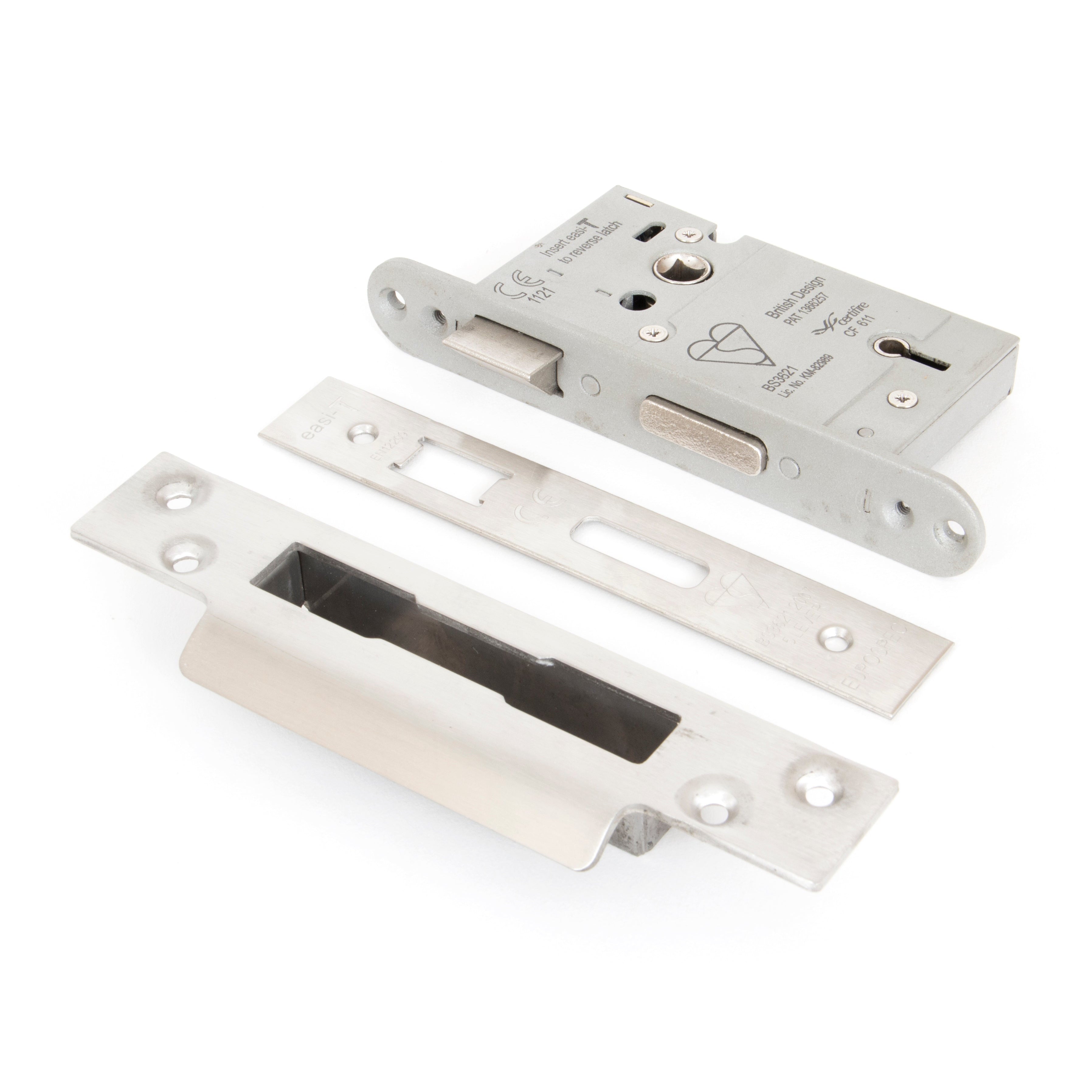 SSS 2½" 5 Lever H/Duty BS Sash Lock KA | From The Anvil-Sash Locks-Yester Home