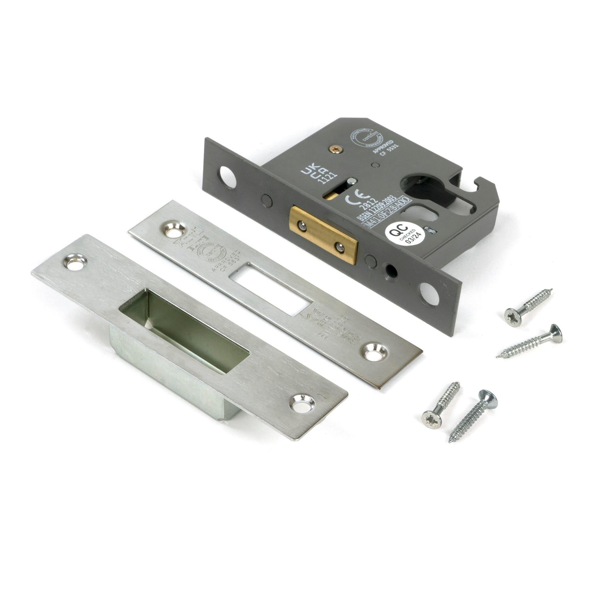 SSS 2½" Euro Profile Dead Lock | From The Anvil - Deadlocks & Deadbolts - From The Anvil - Yester Home