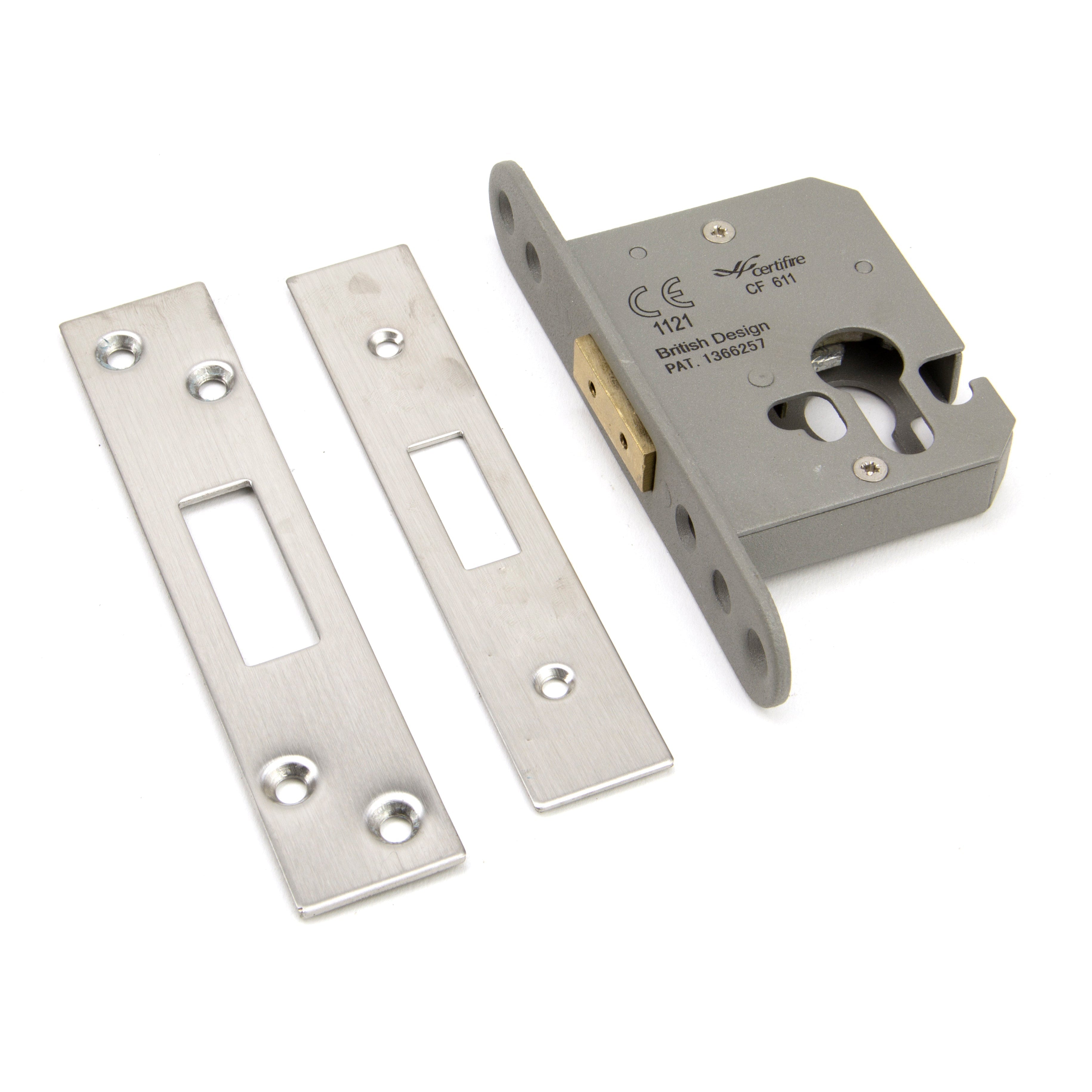 SSS 2½" Euro Profile Dead Lock | From The Anvil-Deadlocks & Deadbolts-Yester Home