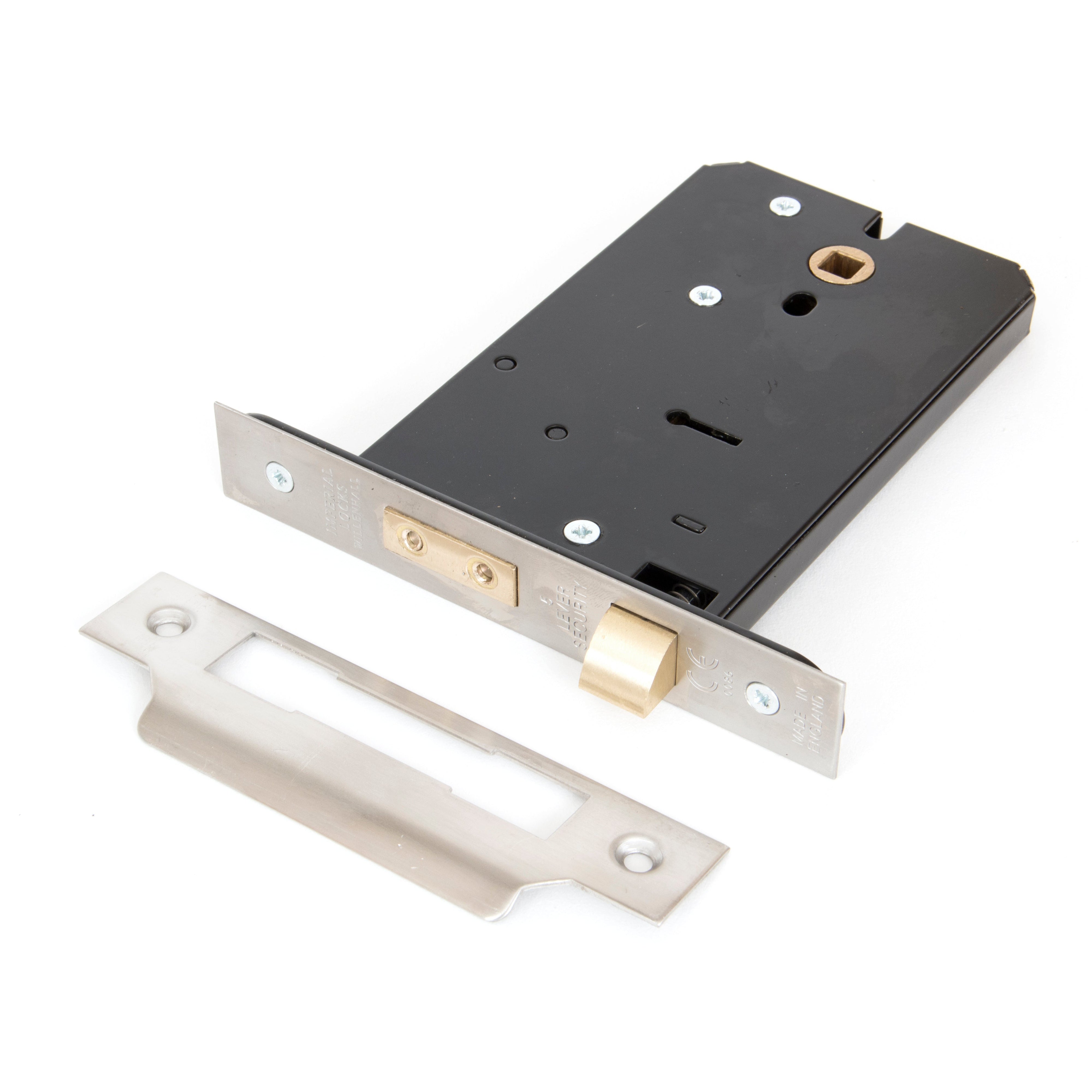 SSS 6" Horizontal 5 Lever Sash Lock | From The Anvil-Horizontal Locks-Yester Home