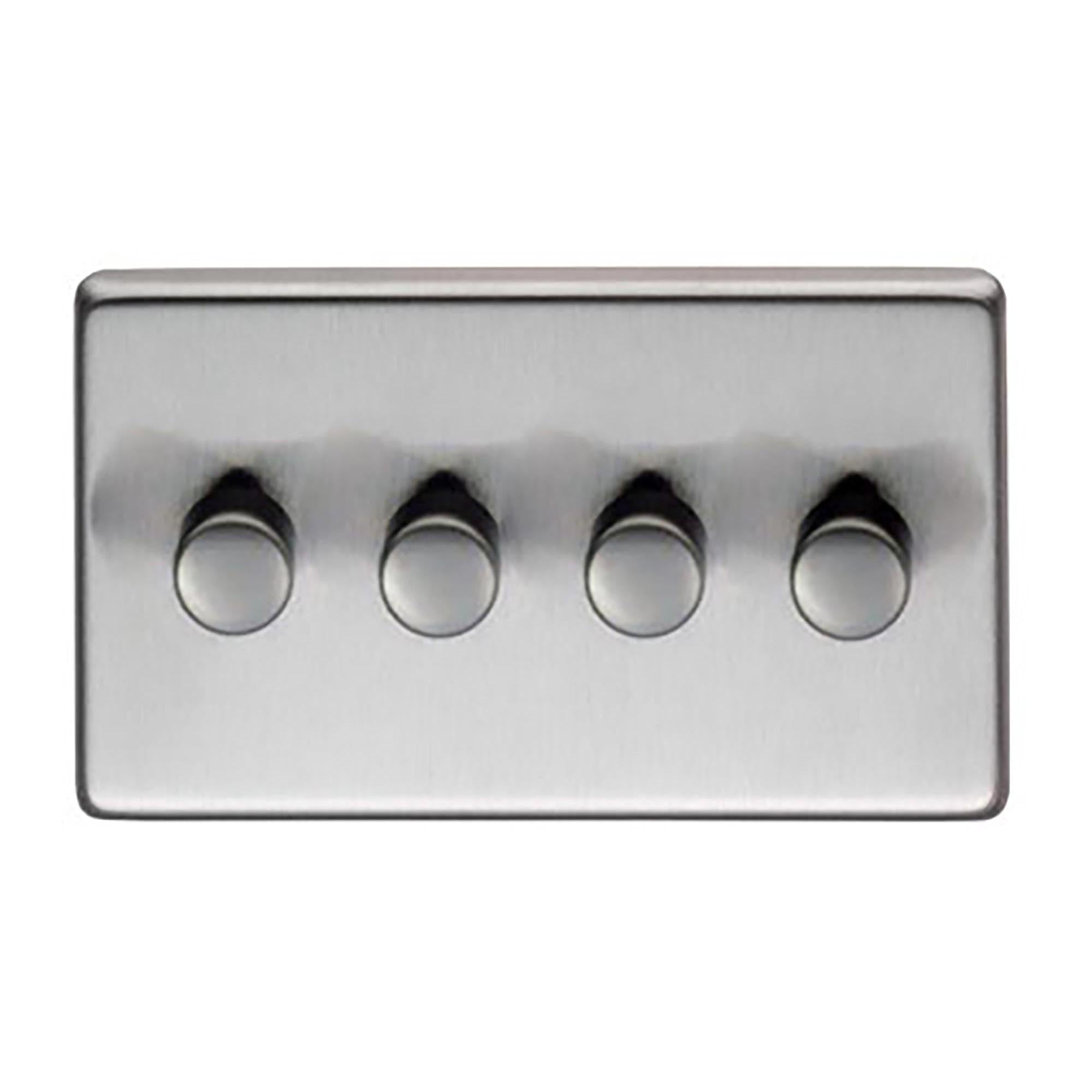 SSS Quad LED Dimmer Switch | From The Anvil - Electrical Switches & Sockets - From The Anvil - Yester Home