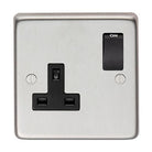 SSS Single 13 Amp Switched Socket | From The Anvil - Electrical Switches & Sockets - From The Anvil - Yester Home