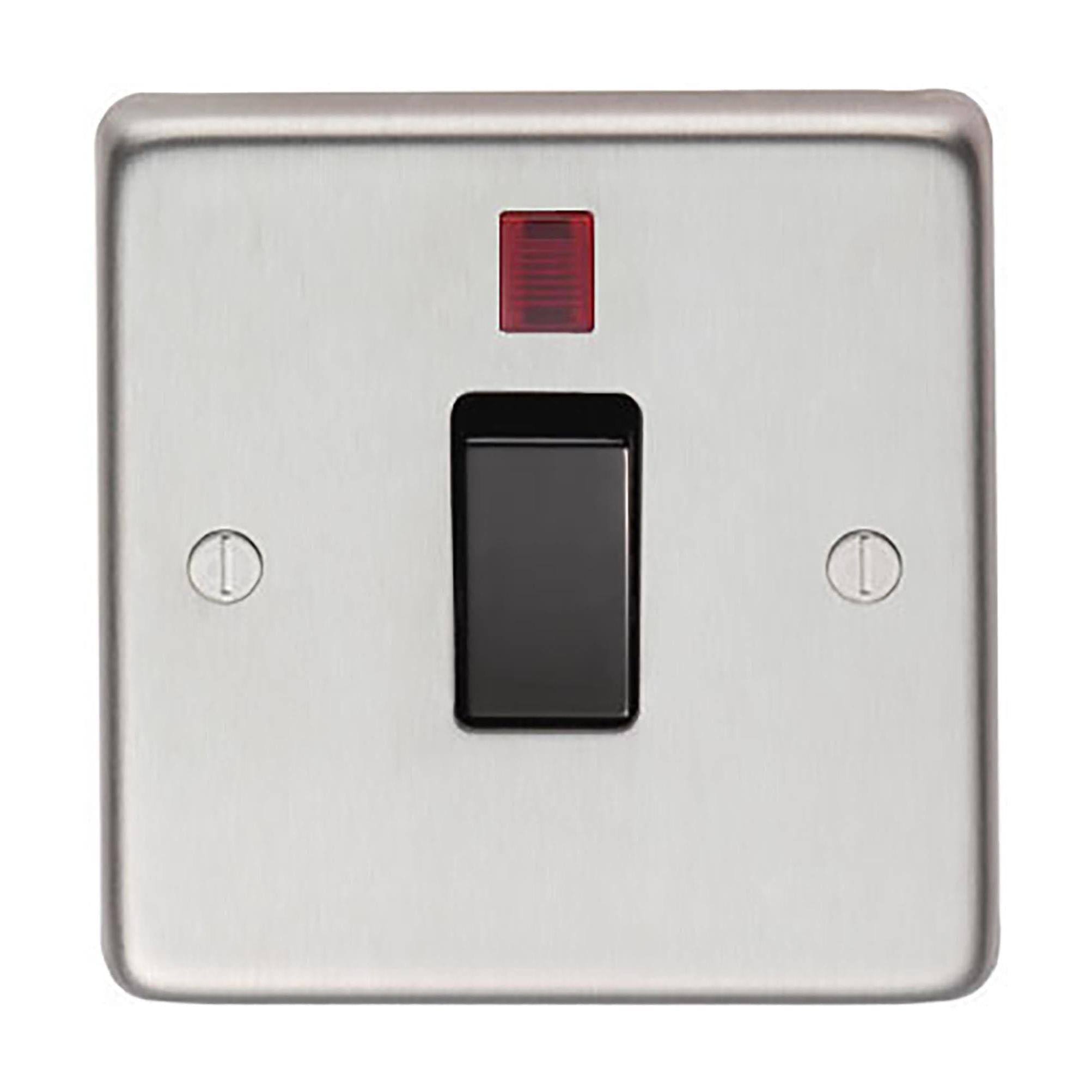 SSS Single Switch + Neon | From The Anvil - Electrical Switches & Sockets - From The Anvil - Yester Home