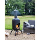 Sarsden Chiminea - Steel-Fire Pits & Braziers-Yester Home