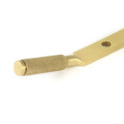 Satin Brass 10" Brompton Stay | From The Anvil-Stays-Yester Home