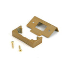 Satin Brass ½" Rebate Kit for Tubular Mortice Latch - Latches - From The Anvil - Yester Home