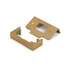 Satin Brass ½" Rebate Kit for Tubular Mortice Latch - Latches - From The Anvil - Yester Home