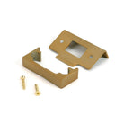 Satin Brass ½" Rebate Kit for Tubular Mortice Latch - Latches - From The Anvil - Yester Home