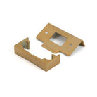 Satin Brass ½" Rebate Kit for Tubular Mortice Latch - Latches - From The Anvil - Yester Home