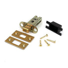 Satin Brass 2½" Heavy Duty Tubular Deadbolt - Deadlocks & Deadbolts - From The Anvil - Yester Home