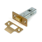 Satin Brass 2½" Tubular Mortice Latch - Latches - From The Anvil - Yester Home
