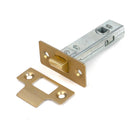 Satin Brass 3" Tubular Mortice Latch - Latches - From The Anvil - Yester Home