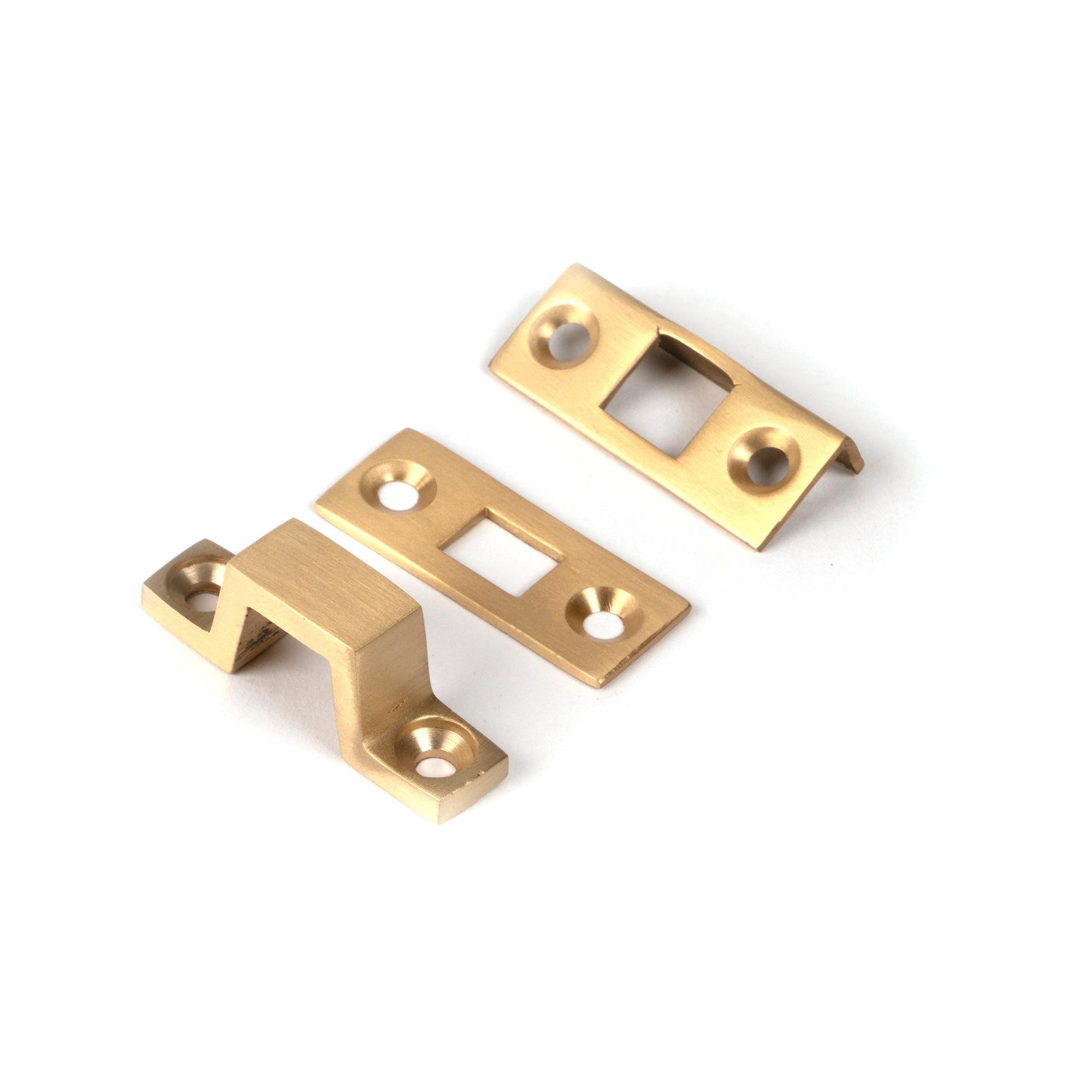Satin Brass 6" Universal Bolt | From The Anvil - Bolts - From The Anvil - Yester Home