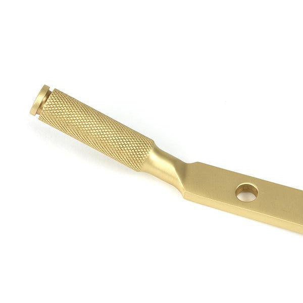 Satin Brass 8" Brompton Stay | From The Anvil-Stays-Yester Home
