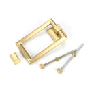 Satin Brass Brompton Door Knocker | From The Anvil - Bolt-Through Door Knockers - From The Anvil - Yester Home