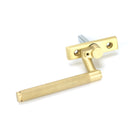Satin Brass Brompton Espag - RH | From The Anvil-Espag. Fasteners-Yester Home