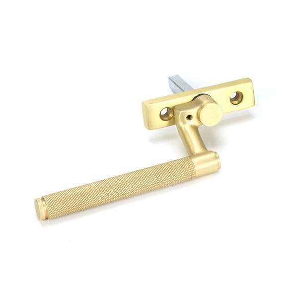 Satin Brass Brompton Espag - RH | From The Anvil-Espag. Fasteners-Yester Home