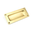 Satin Brass Flush Handle | From The Anvil-Flush Handles-Yester Home