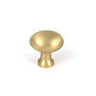 Satin Brass Moore Cabinet Knob - 25mm - Cabinet Knobs - From The Anvil - Yester Home