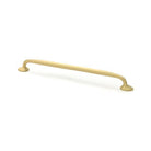 Satin Brass Moore Pull Handle - Large - Pull Handles - From The Anvil - Yester Home
