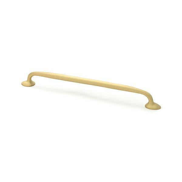 Satin Brass Moore Pull Handle - Large - Pull Handles - From The Anvil - Yester Home