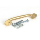 Satin Brass Moore Pull Handle - Small - Pull Handles - From The Anvil - Yester Home