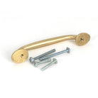 Satin Brass Moore Pull Handle - Small - Pull Handles - From The Anvil - Yester Home