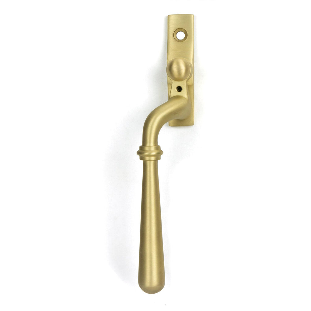 Satin Brass Newbury Espag - LH | From The Anvil-Espag. Fasteners-Yester Home
