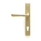 Satin Brass Newbury Slimline Lever Espag. Lock Set | From The Anvil-Espagnolette-Yester Home