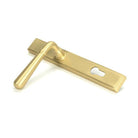 Satin Brass Newbury Slimline Lever Espag. Lock Set | From The Anvil-Espagnolette-Yester Home