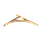 Satin Brass Tyne Shelf Bracket (314mm x 250mm) | From The Anvil - Shelf Brackets - From The Anvil - Yester Home