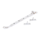Satin Chrome 10" Peardrop Stay | From The Anvil-Stays-Yester Home