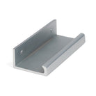 Satin Chrome 100mm Plain Edge Pull | From The Anvil-Cabinet Pulls-Yester Home