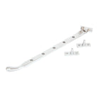 Satin Chrome 12" Peardrop Stay | From The Anvil - Stays - From The Anvil - Yester Home