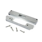 Satin Chrome ½" Rebate Kit for Euro Dead Lock - Deadlocks & Deadbolts - From The Anvil - Yester Home