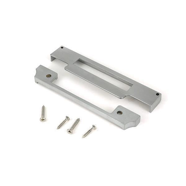 Satin Chrome ½" Rebate Kit for Euro Sash Lock - Euro Locks - From The Anvil - Yester Home