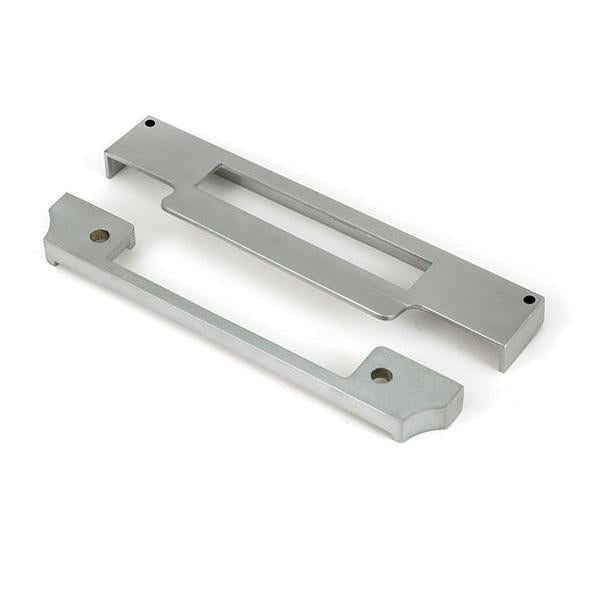 Satin Chrome ½" Rebate Kit for Euro Sash Lock - Euro Locks - From The Anvil - Yester Home