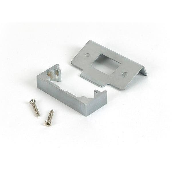 Satin Chrome ½" Rebate Kit for Tubular Mortice Latch - Latches - From The Anvil - Yester Home