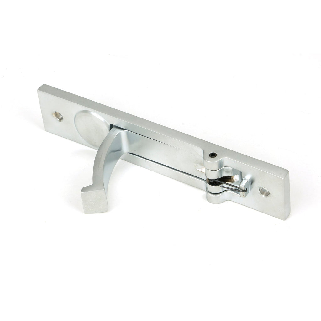 Satin Chrome 125mm x 25mm Edge Pull | From The Anvil-Cabinet Pulls-Yester Home